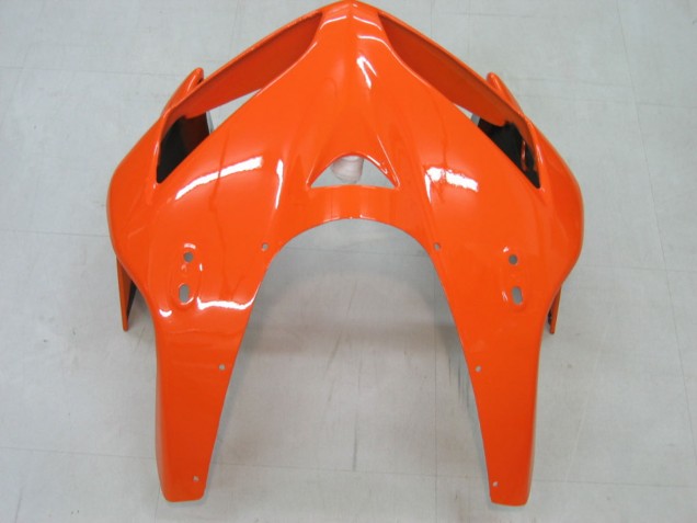 Billige Honda CBR600RR Motorrad Verkleidung 2005-2006 - Orange Schwarz Silber