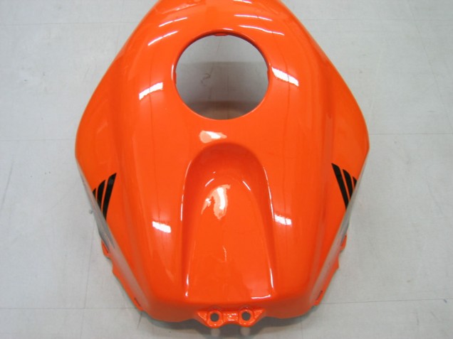 Billige Honda CBR600RR Motorrad Verkleidung 2005-2006 - Orange Schwarz Silber