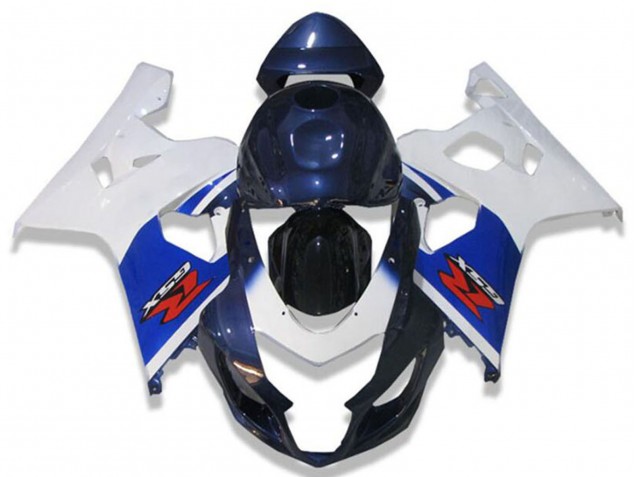 Billige Suzuki GSXR 600/750 Motorrad Verkleidung 2004-2005 - Weiss Blau Schwarz Rot