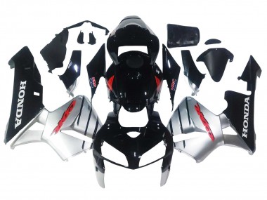 Billige Honda CBR600RR Motorrad Verkleidung 2005-2006 - Silber Schwarz