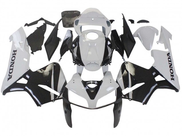 Billige Honda CBR600RR Motorrad Verkleidung 2005-2006 - Schwarz Weiss