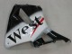 Billige Honda CBR600RR Motorrad Verkleidung 2005-2006 - Glanzendes Schwarz Weiss West