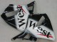 Billige Honda CBR600RR Motorrad Verkleidung 2005-2006 - Glanzendes Schwarz Weiss West