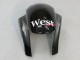 Billige Honda CBR600RR Motorrad Verkleidung 2005-2006 - Glanzendes Schwarz Weiss West
