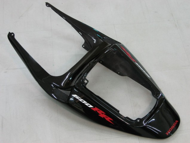 Billige Honda CBR600RR Motorrad Verkleidung 2005-2006 - Glanzendes Schwarz Weiss West