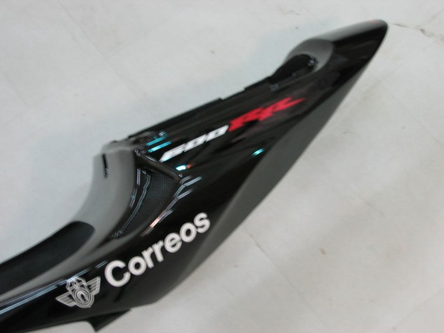 Billige Honda CBR600RR Motorrad Verkleidung 2005-2006 - Glanzendes Schwarz Weiss West