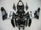 Billige Honda CBR600RR Motorrad Verkleidung 2005-2006 - Glanzendes Schwarz Weiss West