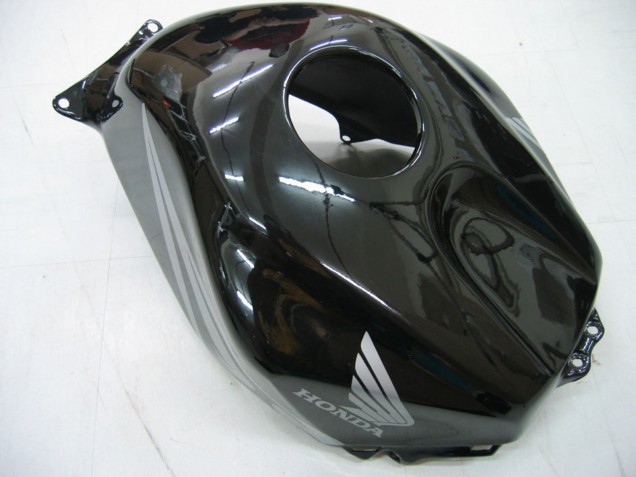 Billige Honda CBR600RR Motorrad Verkleidung 2005-2006 - Glanzendes Schwarz Grau Flamme