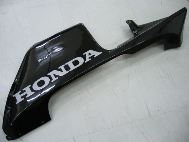 Billige Honda CBR600RR Motorrad Verkleidung 2005-2006 - Glanzendes Schwarz Grau Flamme