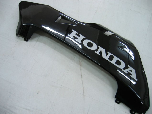 Billige Honda CBR600RR Motorrad Verkleidung 2005-2006 - Glanzendes Schwarz Grau Flamme