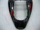 Billige Honda CBR600RR Motorrad Verkleidung 2005-2006 - Glanzendes Schwarz Grau Flamme