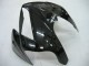 Billige Honda CBR600RR Motorrad Verkleidung 2005-2006 - Glanzendes Schwarz Grau Flamme
