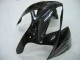 Billige Honda CBR600RR Motorrad Verkleidung 2005-2006 - Glanzendes Schwarz Grau Flamme