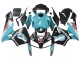 Billige Honda CBR600RR Motorrad Verkleidung 2005-2006 - Hellblau Schwarz 35