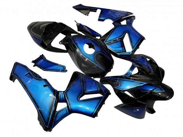 Billige Honda CBR600RR Motorrad Verkleidung 2005-2006 - Blau Schwarz