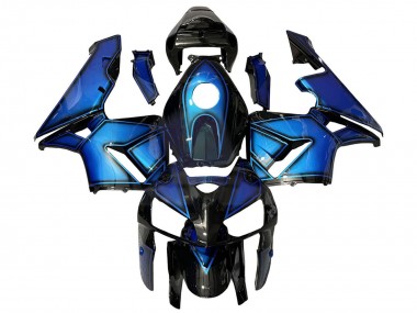 Billige Honda CBR600RR Motorrad Verkleidung 2005-2006 - Blau Schwarz