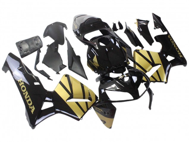 Billige Honda CBR600RR Motorrad Verkleidung 2005-2006 - Schwarzes Gold
