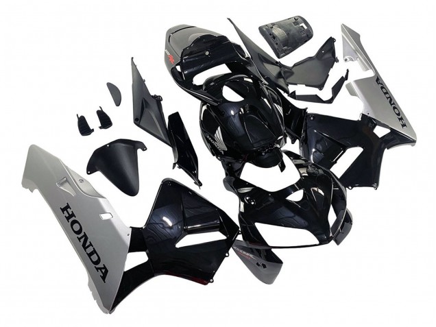Billige Honda CBR600RR Motorrad Verkleidung 2005-2006 - Schwarz Silber