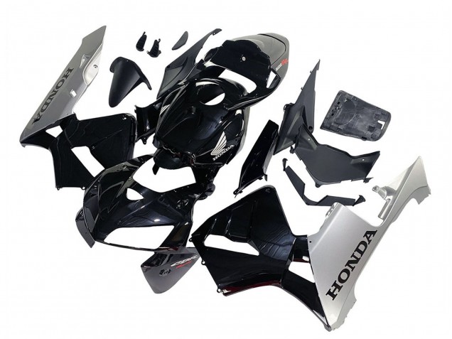 Billige Honda CBR600RR Motorrad Verkleidung 2005-2006 - Schwarz Silber