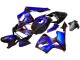 Billige Honda CBR600RR Motorrad Verkleidung 2005-2006 - Blau Schwarz mit Rot Linie