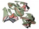 Billige Honda CBR600RR Motorrad Verkleidung 2005-2006 - Grun Rot Hai