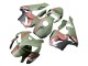Billige Honda CBR600RR Motorrad Verkleidung 2005-2006 - Grun Rot Hai