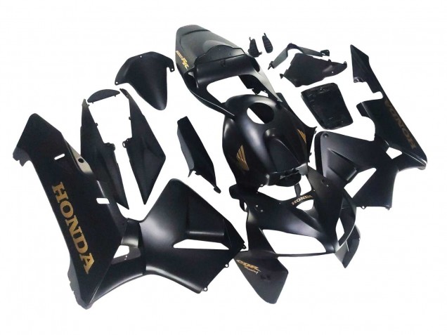 Billige Honda CBR600RR Motorrad Verkleidung 2005-2006 - Matt Schwarz