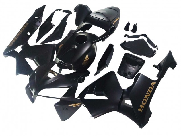 Billige Honda CBR600RR Motorrad Verkleidung 2005-2006 - Matt Schwarz