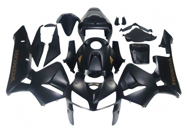 Billige Honda CBR600RR Motorrad Verkleidung 2005-2006 - Matt Schwarz