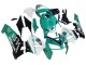 Billige Honda CBR600RR Motorrad Verkleidung 2005-2006 - Hellgrun Weiss Glanzendes Schwarz Joe Rocket