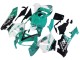 Billige Honda CBR600RR Motorrad Verkleidung 2005-2006 - Hellgrun Weiss Glanzendes Schwarz Joe Rocket