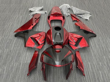 Billige Honda CBR600RR Motorrad Verkleidung 2005-2006 - Rot Schwarz