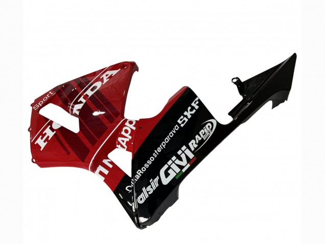 Billige Honda CBR600RR Motorrad Verkleidung 2005-2006 - Rot Schwarz Valsir 03