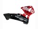 Billige Honda CBR600RR Motorrad Verkleidung 2005-2006 - Rot Schwarz Valsir 03