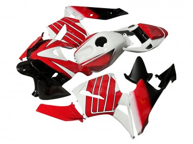 Billige Honda CBR600RR Motorrad Verkleidung 2005-2006 - Rot Weiss Schwarz