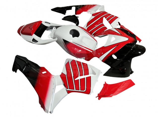Billige Honda CBR600RR Motorrad Verkleidung 2005-2006 - Rot Weiss Schwarz