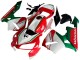 Billige Honda CBR600RR Motorrad Verkleidung 2005-2006 - Rot Weiss Grun