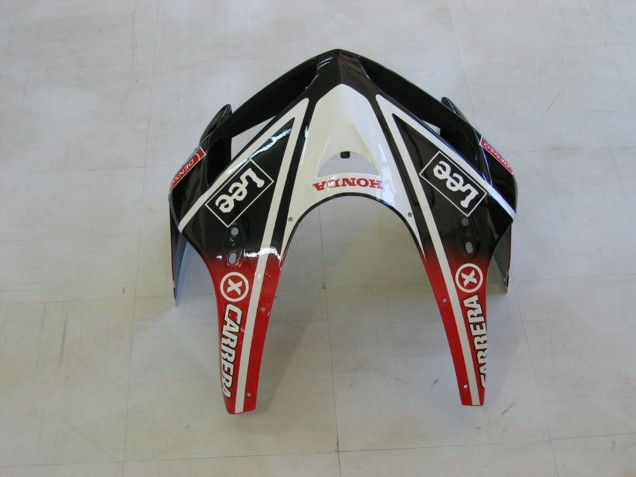 Billige Honda CBR600RR Motorrad Verkleidung 2005-2006 - Rot Weiss Blau Denso