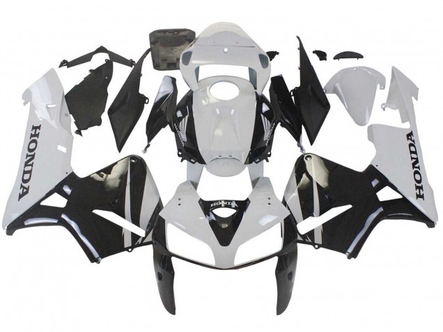 Billige Honda CBR600RR Motorrad Verkleidung 2005-2006 - Weiss Schwarz