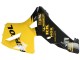 Billige Honda CBR600RR Motorrad Verkleidung 2005-2006 - Gelb Schwarz Repsol