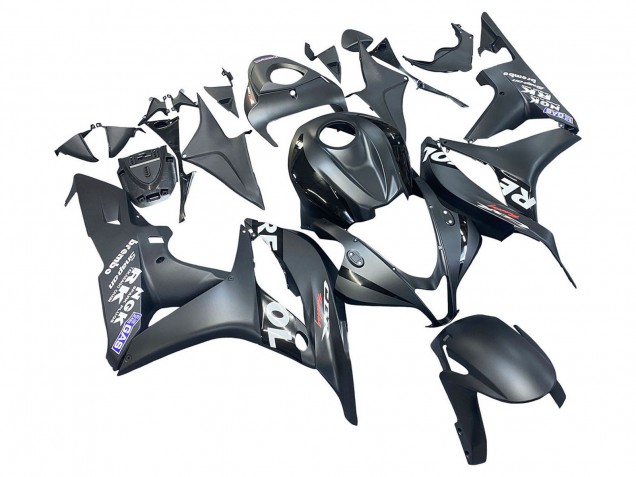 Billige Honda CBR600RR Motorrad Verkleidung 2007-2008 - Matt Schwarz Weiss Repsol