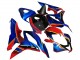 Billige Honda CBR600RR Motorrad Verkleidung 2007-2008 - Blau Rot Gelb Glanzendes Schwarz