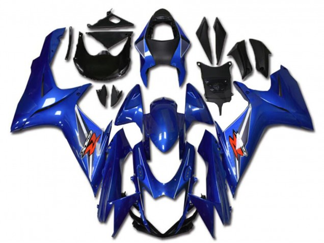 Billige Suzuki GSXR 600/750 Motorrad Verkleidung 2011-2024 - Blau