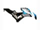 Billige Honda CBR600RR Motorrad Verkleidung 2007-2008 - Weiss Hellblau Glanzendes Schwarz