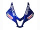 Billige Honda CBR600RR Motorrad Verkleidung 2007-2008 - Blau Grun MoviStar Castrol