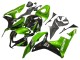 Billige Honda CBR600RR Motorrad Verkleidung Kit 2007-2008 - Grun Glanzendes Schwarz