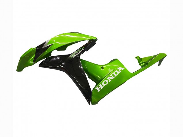 Billige Honda CBR600RR Motorrad Verkleidung Kit 2007-2008 - Grun Glanzendes Schwarz