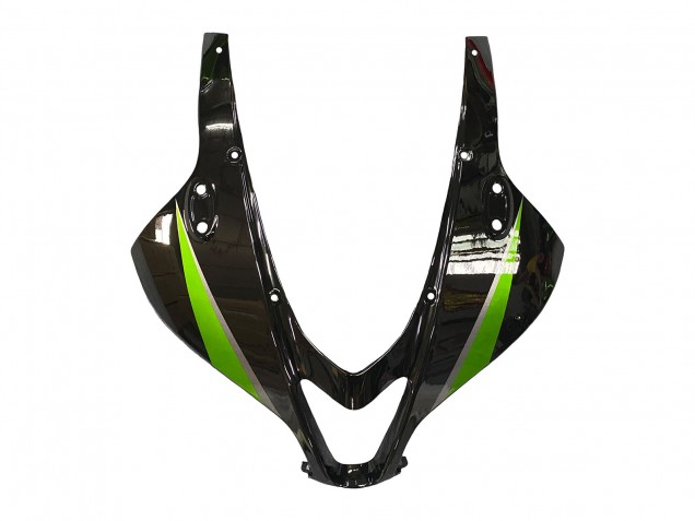 Billige Honda CBR600RR Motorrad Verkleidung Kit 2007-2008 - Grun Glanzendes Schwarz