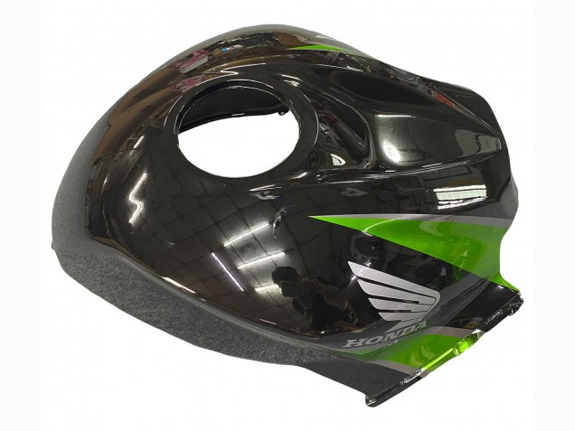 Billige Honda CBR600RR Motorrad Verkleidung Kit 2007-2008 - Grun Glanzendes Schwarz