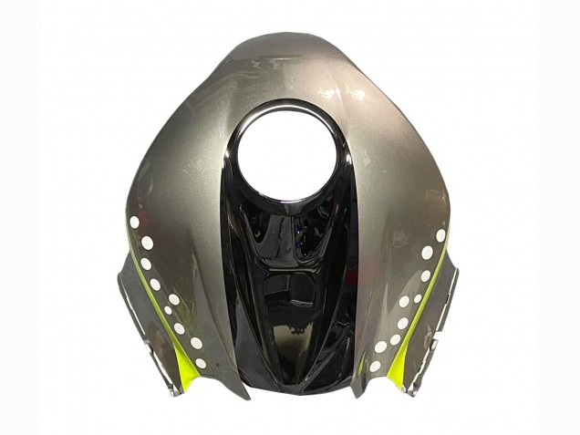 Billige Honda CBR600RR Motorrad Verkleidung 2007-2008 - Grau Fluoreszierendes Gelb Hai
